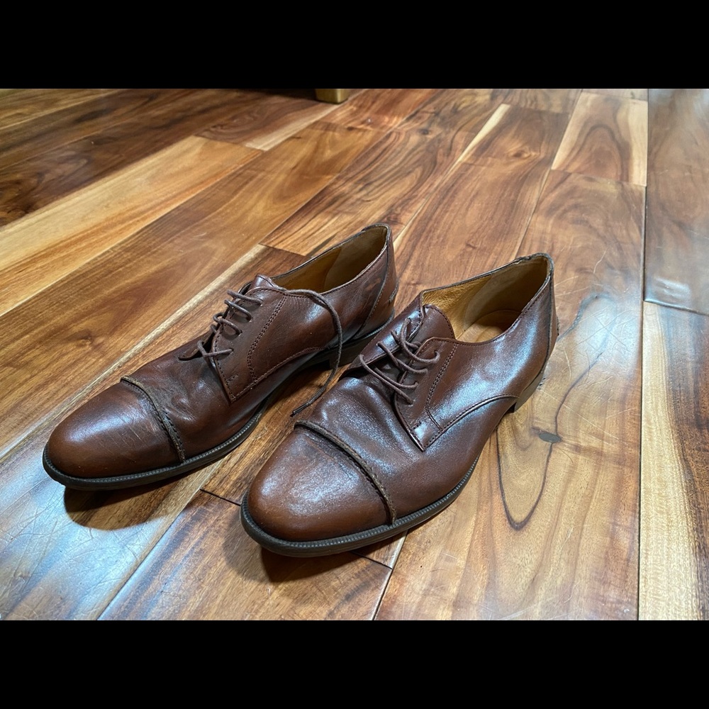 Madewell loafers.